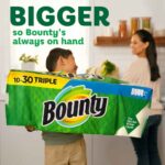 Bounty Select-A-Size Paper Towels, White, 6 Triple Rolls = 18 Regular Rolls, 6 Count - Image 5