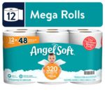 Angel Soft Toilet Paper, 12 Mega Rolls = 48 Regular Rolls, 2-Ply Bath Tissue - Image 3