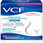 VCF Vaginal Contraceptive Gel, 1 Pack of 10 Pre-Filled Applicators 2.55 Gram