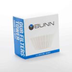 BUNN 8-12 Cup Premium Home Flat-Bottom Coffee Paper Filters