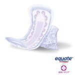 Equate Options Incontinence Pads for Women, Ultimate, Long, 45 Ct - Image 2