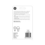 GE Stained Glass Light Bulb, 25 Watt, Multi-Color Decorative Bulb, Medium Base, 1pk - Image 2