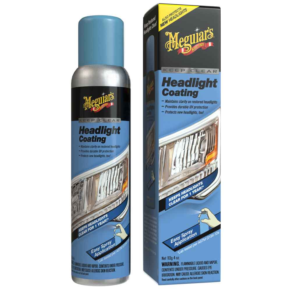Headlight-Coating-1.jpg Meguiar's Keep Clear Headlight Coating - Maintain The Clarity Of Your Headlights, G17804, 4 Oz - Image 1