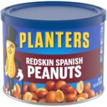 Planters Redskin Spanish Peanuts, 12.5 oz Canister