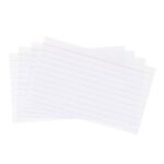 Pen+ Gear Ruled Index Cards, White, 500 Count, 3" x 5" - Image 2