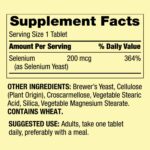 Spring Valley Selenium Dietary Supplement, 200 mcg, 100 count - Image 2