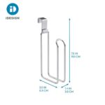 Mainstays Chrome Over-the-Tank Toilet Paper Holder, 7.5" x 4.5" x 1.25" - Image 4